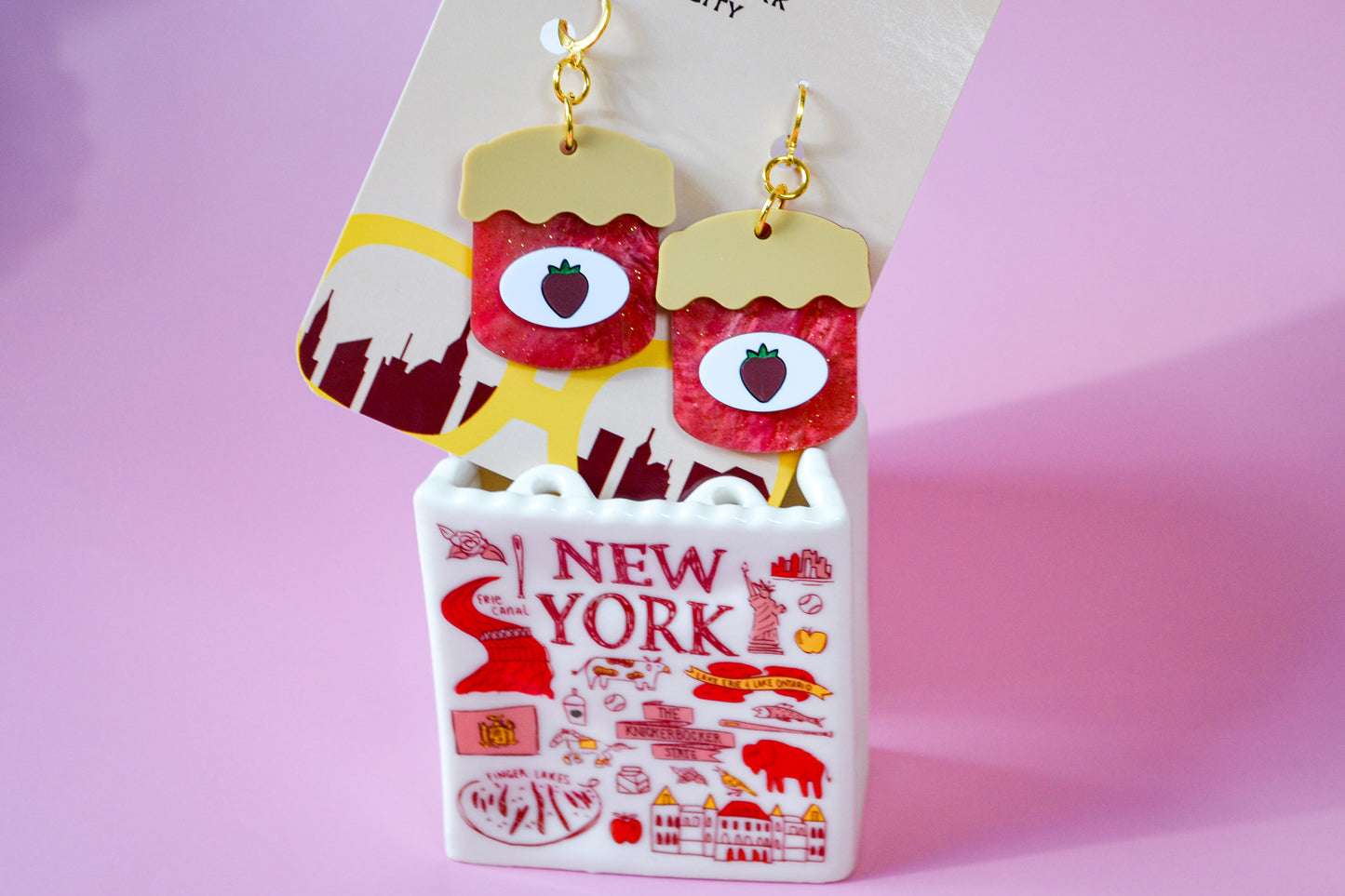 Strawberry Jam Dangles