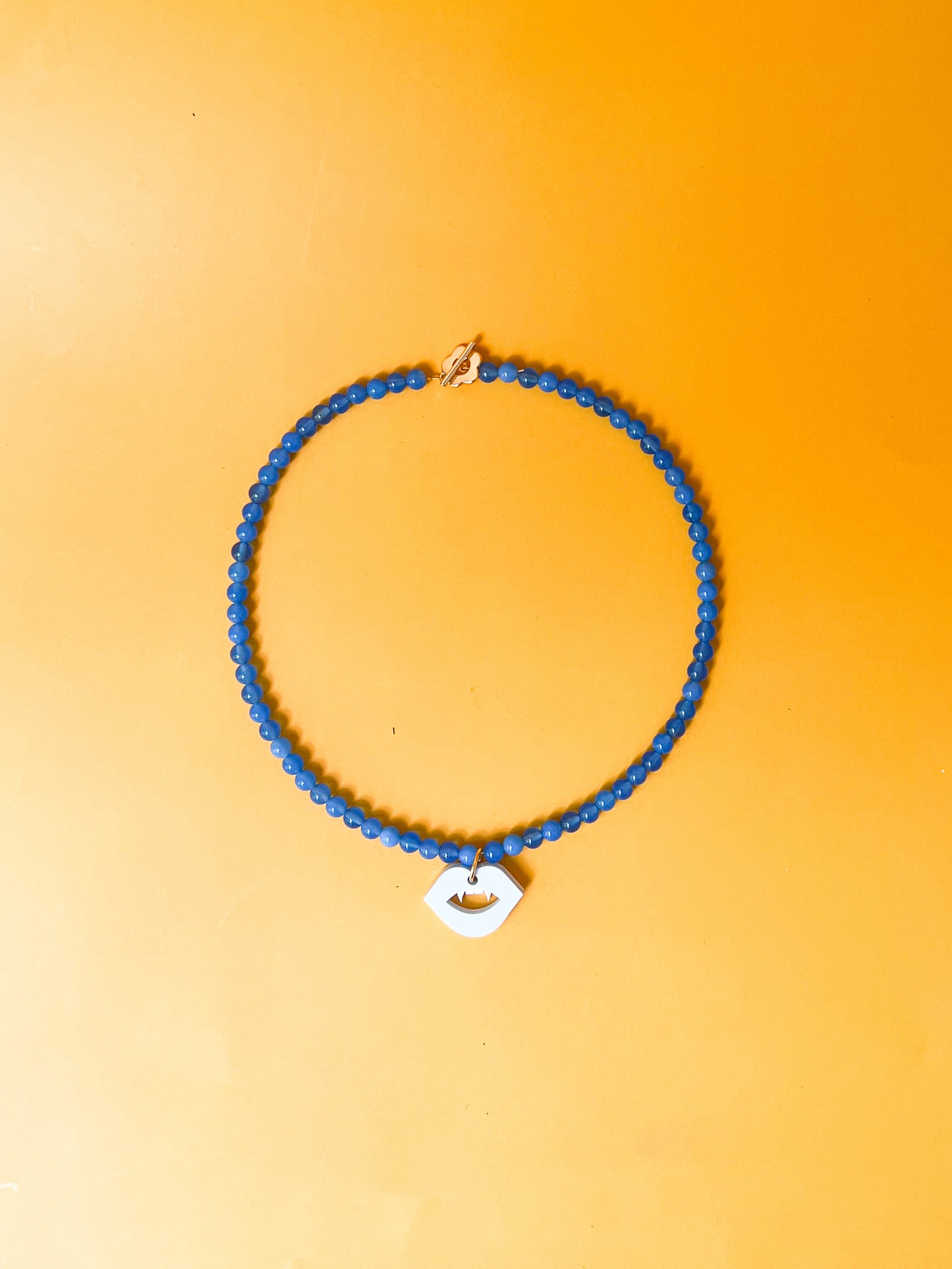 Love Bites in Blue Necklace