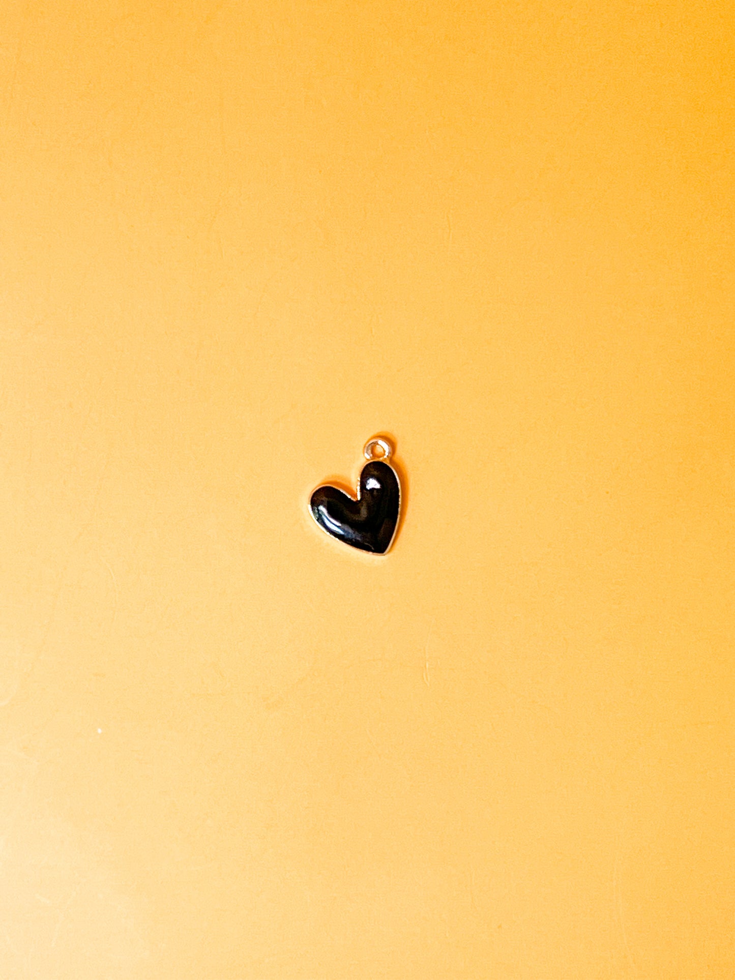 Black Heart Charm