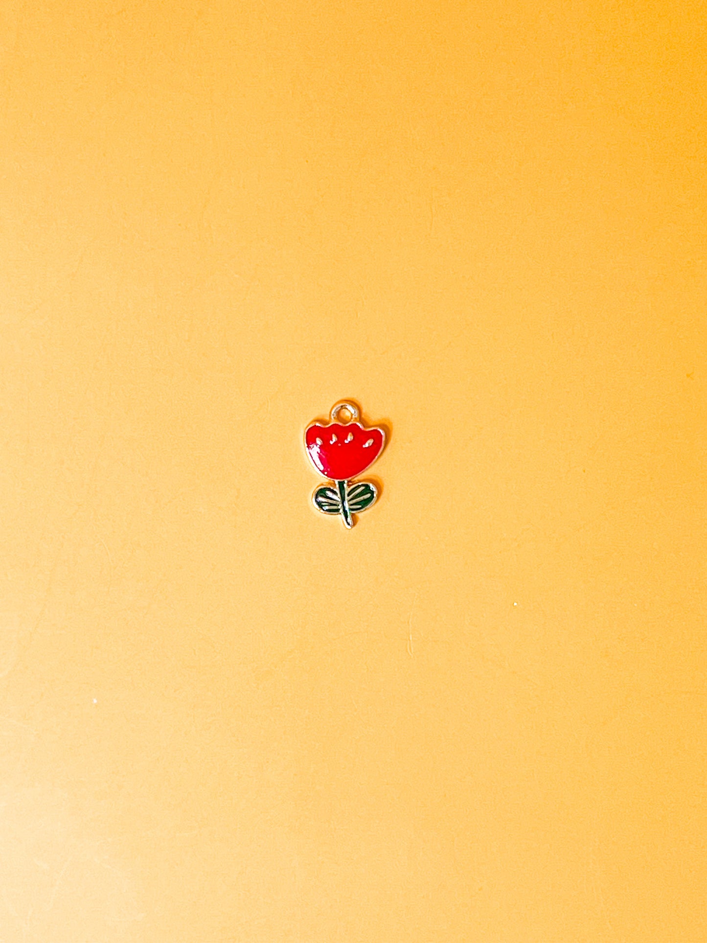 Red Tulip Charm