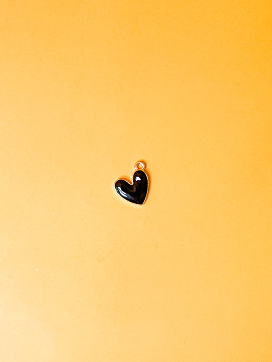 Black Heart Charm