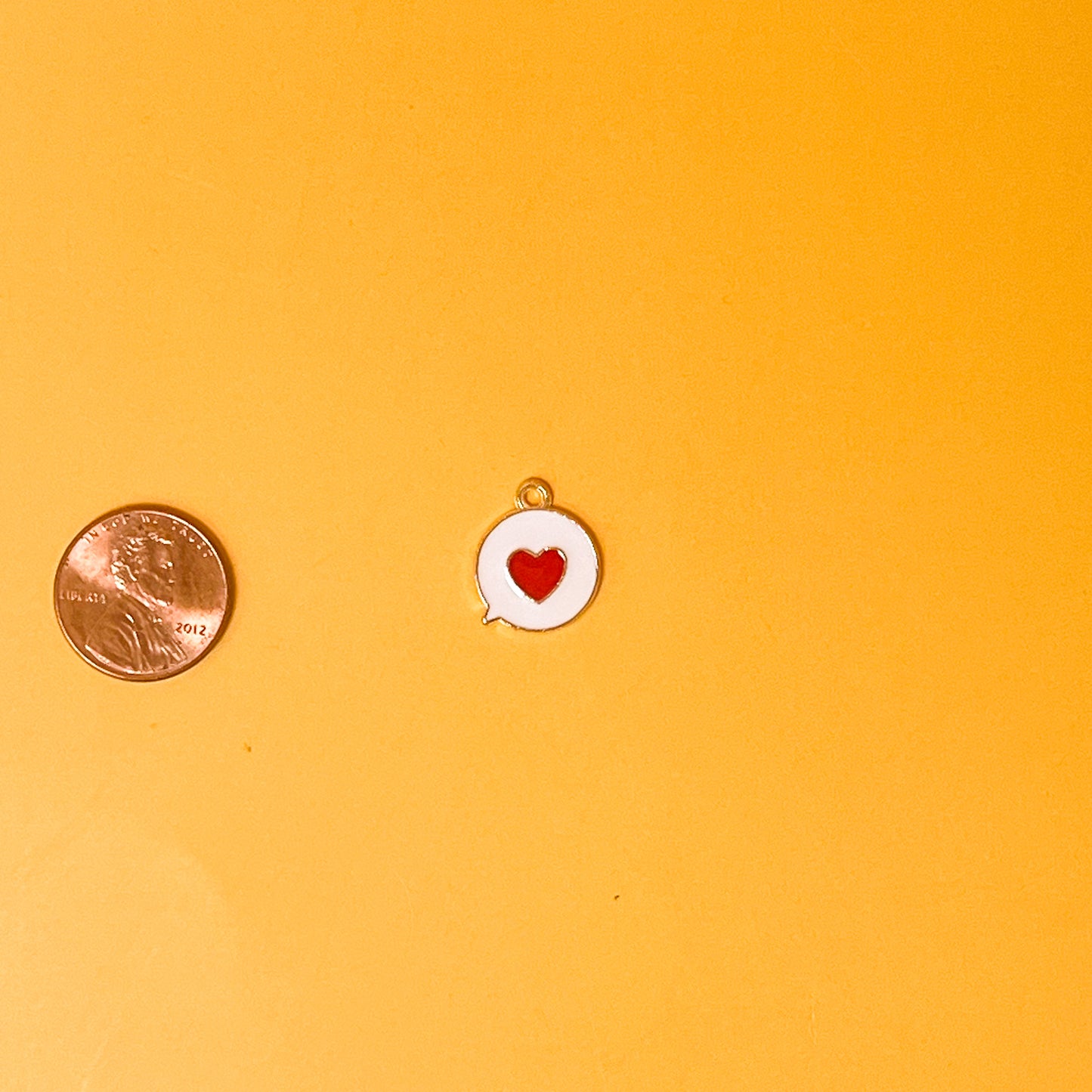 Heart Bubble Charm