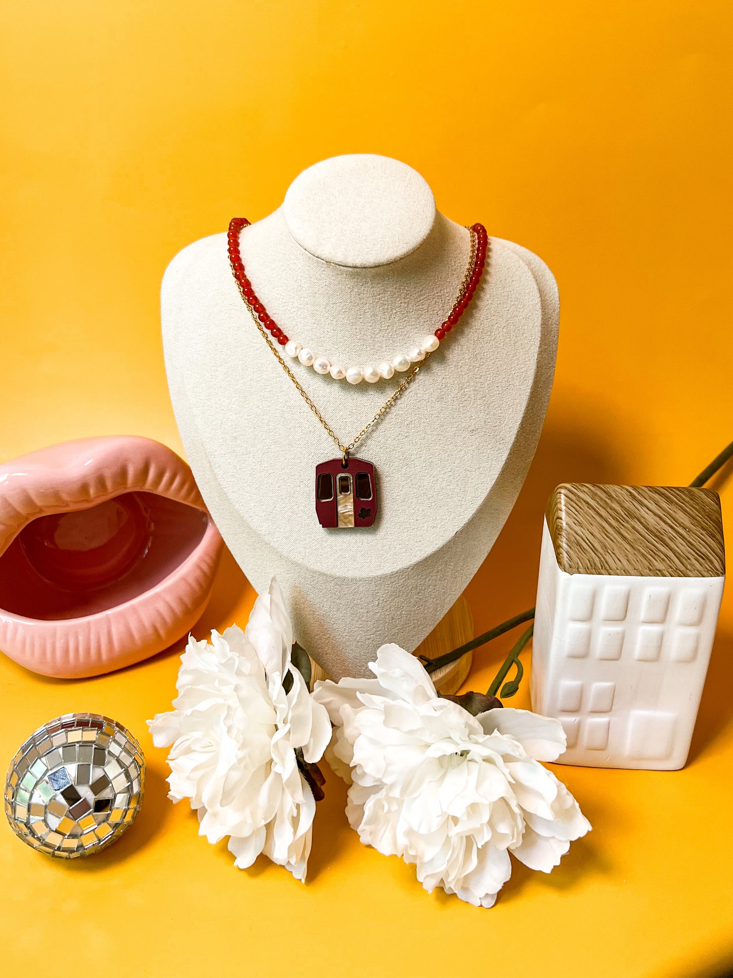 Vanilla Pumpkin Necklace
